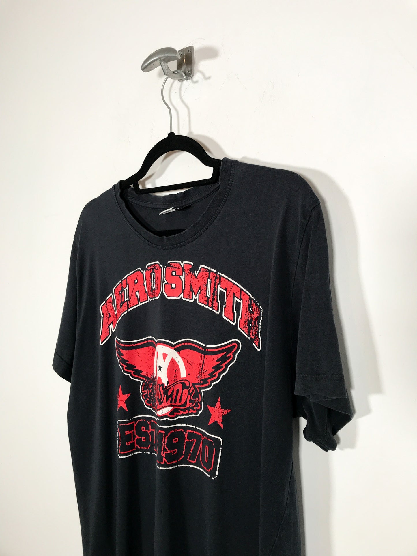 Camiseta Aerosmith - Talla L - Caramelo Vintage