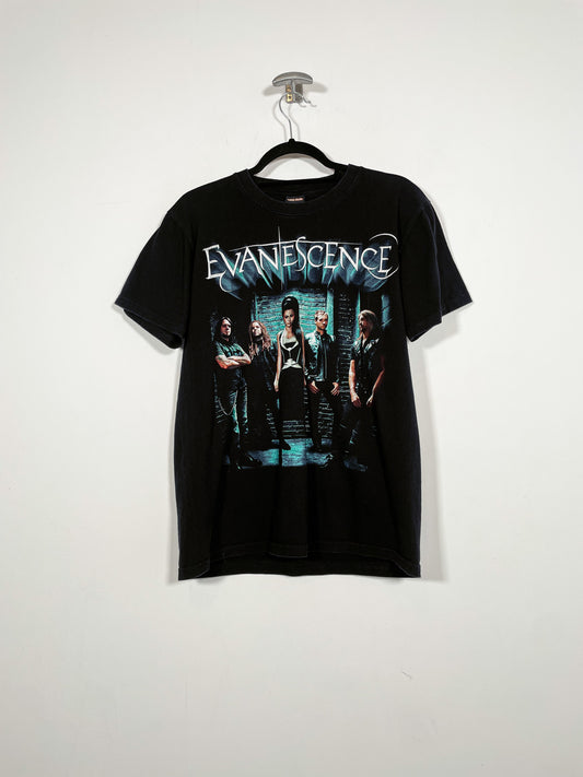 Camiseta Evanescence - Talla M - Caramelo Vintage