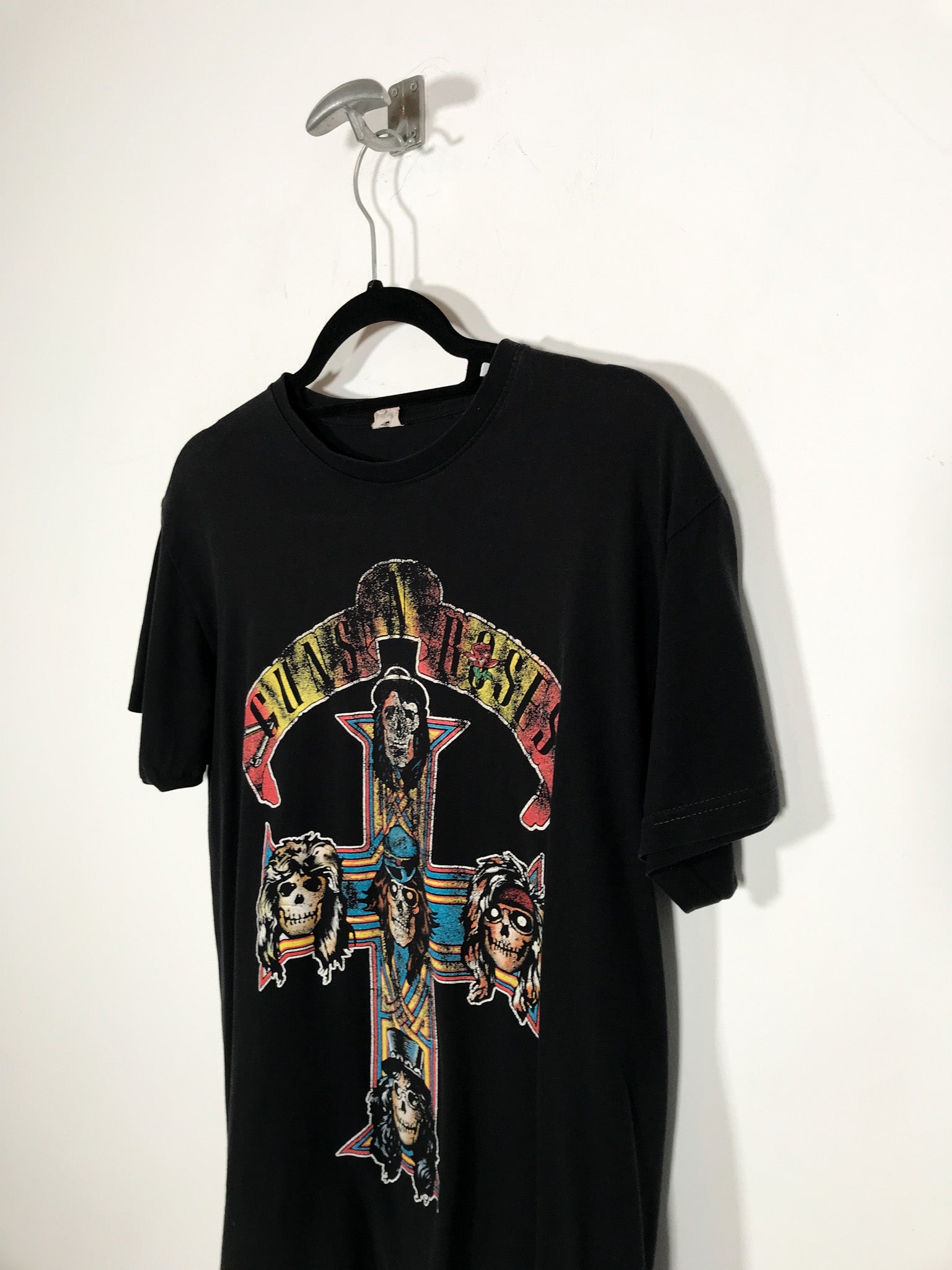 Camiseta Guns N' Roses - Talla S - Caramelo Vintage