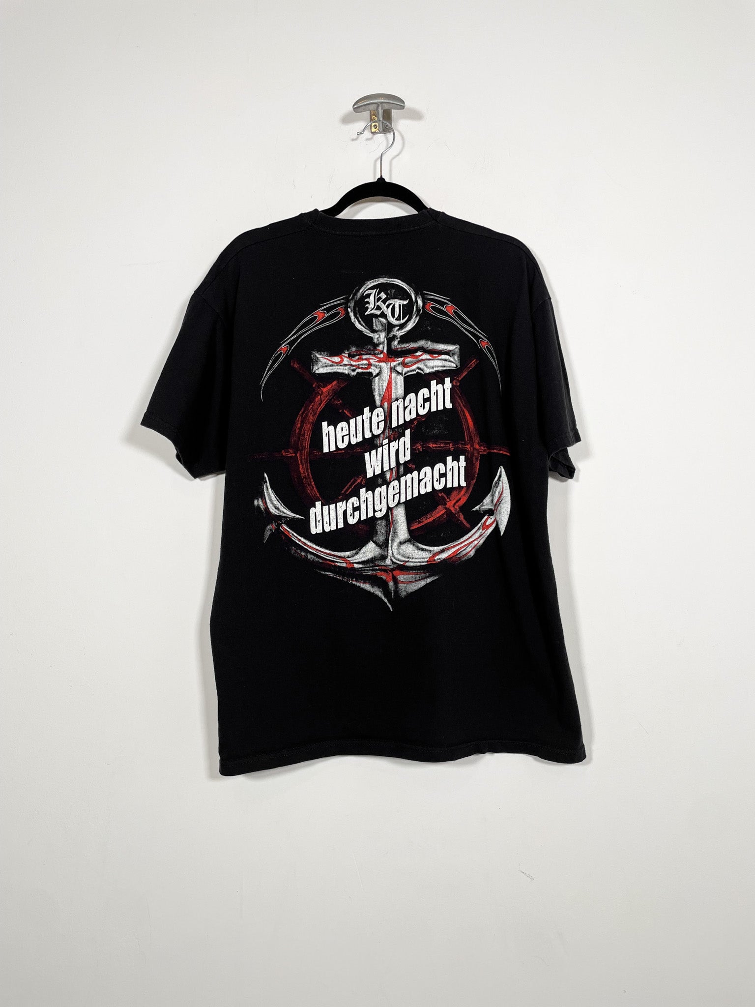 Camiseta Kneipenterroristen - Talla XL - Caramelo Vintage