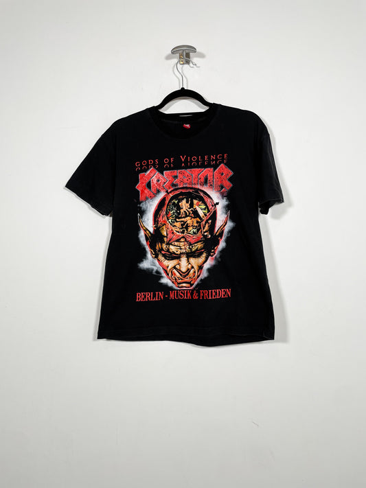 Camiseta Kreator - Talla M - Caramelo Vintage