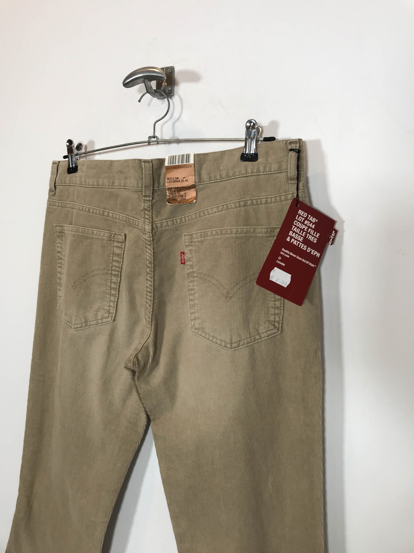 Pantalón de pana Levi's 544 DS - Talla 38/40